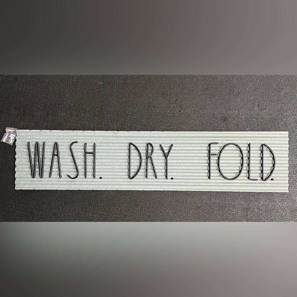Rae Dunn Laundry Room Decorative Wall Plaque sign